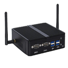 Fanless Industrial Desktop Mini Computers PC J4125 N5105 8GB RAM