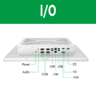 All In One Industrial Panel PC 19 Inch Embedded Fanless IP65 Waterproof